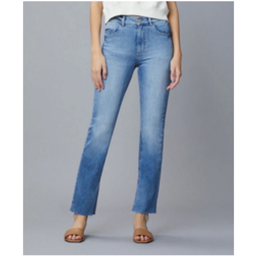 DL1961 Women's High Rise Jeans in Light Blue